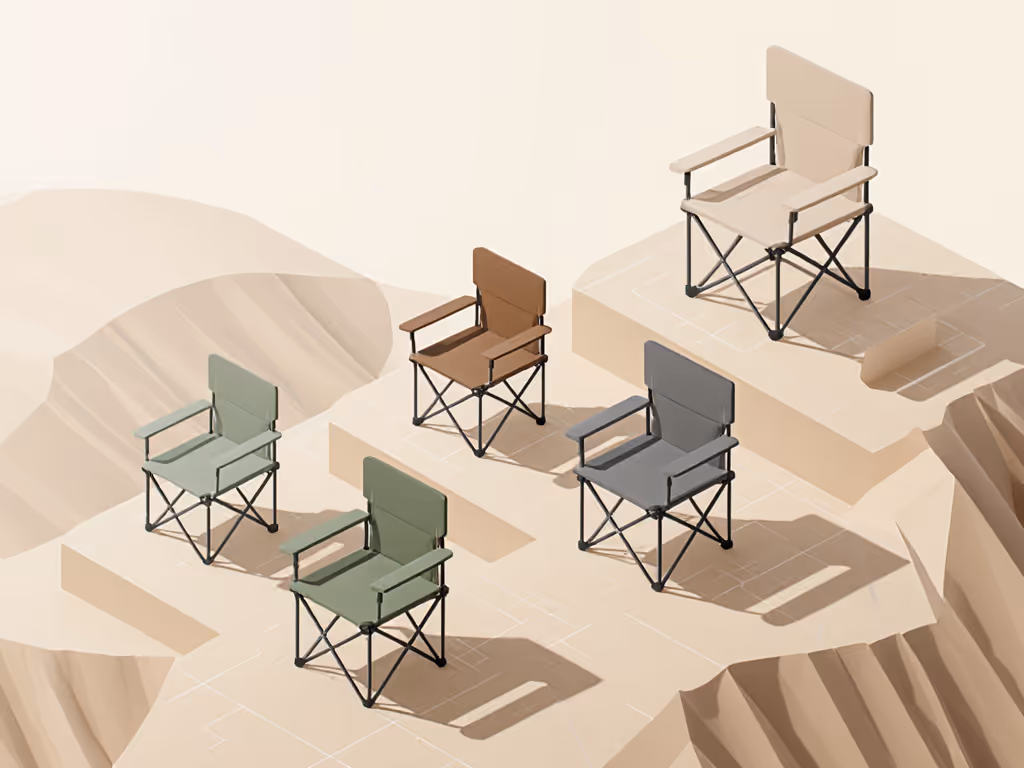 camping chair height compatibility
