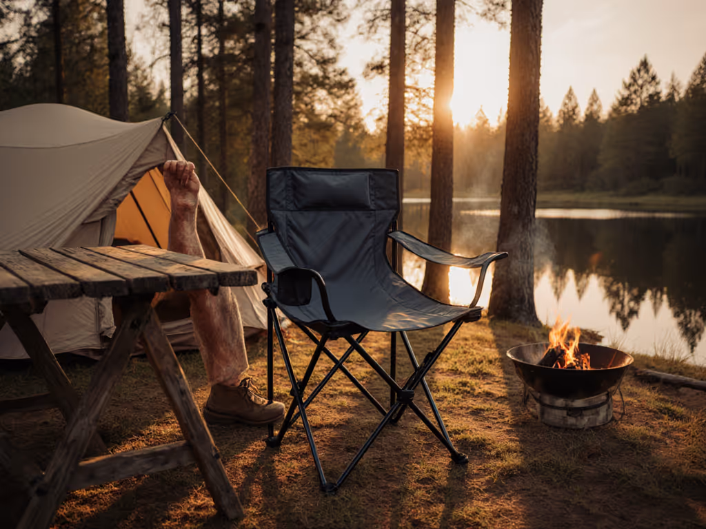 Easy-Rise Senior Camping Chairs: Stand Comfortably