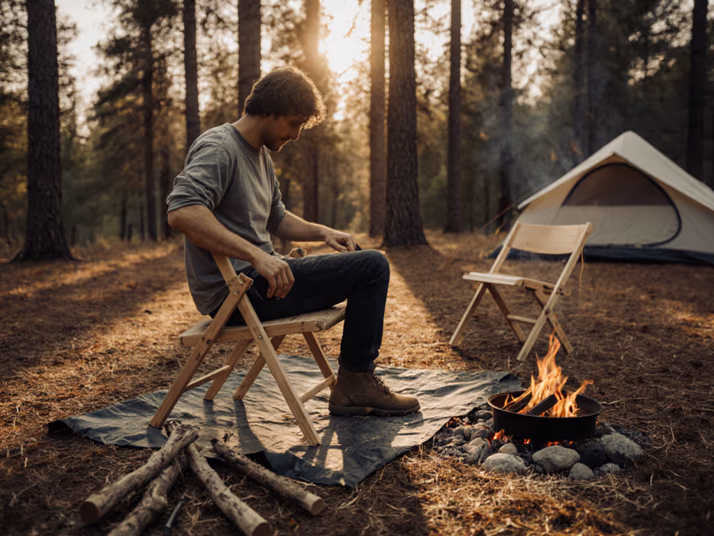 Wilderness Furniture Building: Craft Camp Seats From Nature