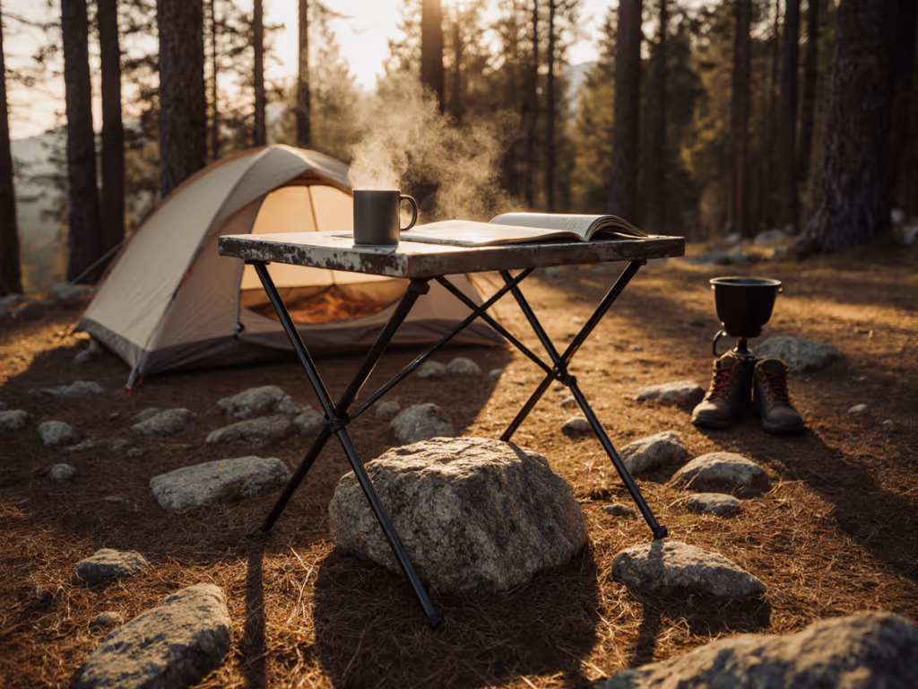 Folding Camping Tables That Won't Tip: Stability Tested