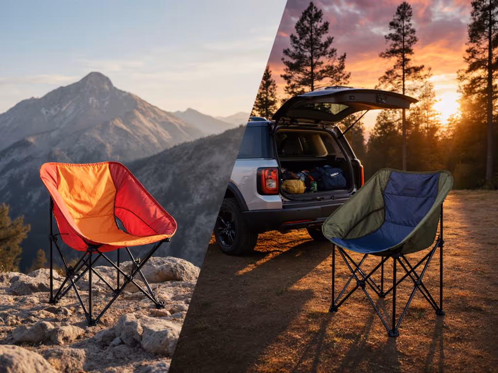 Backpacking vs Car Camping Chairs: Avoid Second Buys