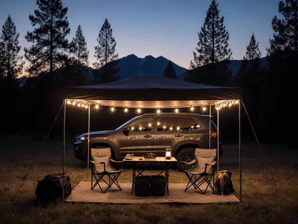 Car Camping Ambiance: Fix Mismatched Furniture Setup