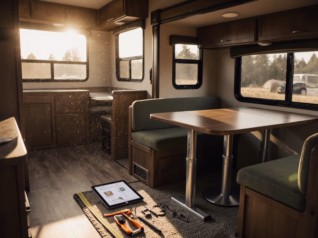 RV Furniture Upgrades: Solve Ergonomic & Space Issues